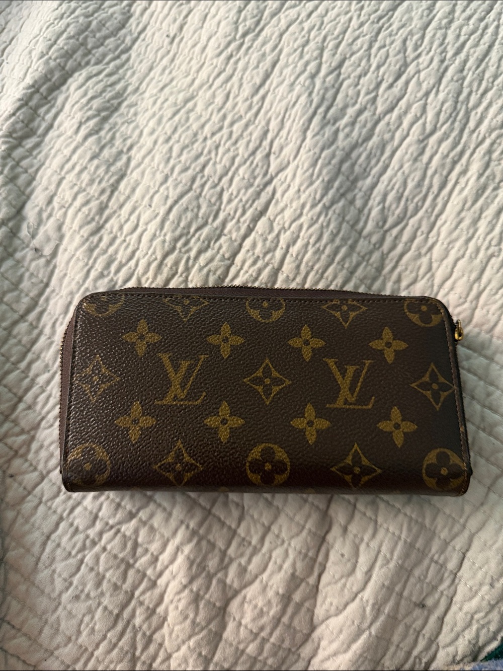 Vintage Early 2000s Authentic Louis Vuitton Monogram Zippy Organizer Wallet